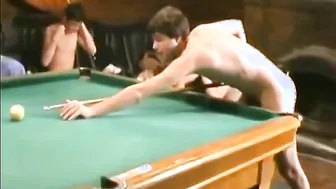 Russian Military Twinks Play Pool Naked