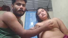 Hot Bhabi wants massage with her devar and devar fuck her and satisfied Bhabi, Full Hindi Viral Video