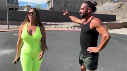 Latina Milf Goes For Walk