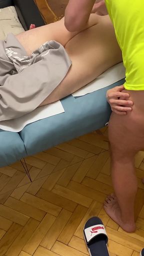 I Massaged a Friend, and Then Gave It to My Butt. 1part 4K Video