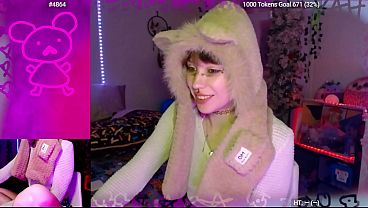 Pretty webcam model with small tits gets loved by secret admirer