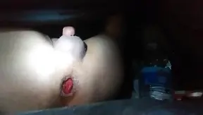 Fucked Hard by a Massive Cucumber Til His Hole Wont Stay Shut – Raw Gay Sex