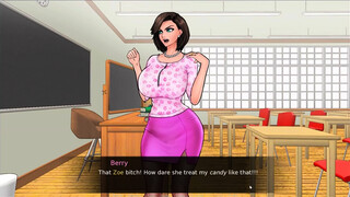 Confined with Goddesses [ Femdom hentai game ] Ep.1 bullied by university girls