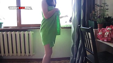 Hot porn movie and body shaking orgasm to start my day