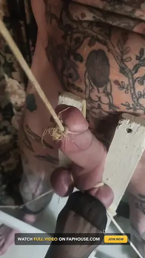 Unholy Crucifix Ballbusting - MILF Takes Punishment