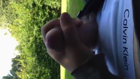 girl Boy Outdoor Wank