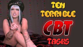 10 Terrible Tasks: CBT