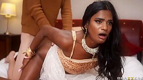 Gets Her Exotic Pussy Drilled After Sucking Massive Cock With Danny D And Suraya Ndia