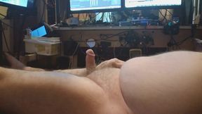 Masturbating with a New Webcam