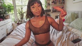 Trans Anal Training With Dildo