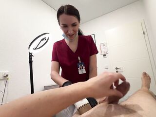 Laser on Balls, Penis in Her Mouth