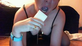 Nicoletta's Solo Exploration of Mouth Soap Fetish in Her Private Room: A Personal Journey into Sensory Experience and Self-Discovery 4K