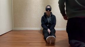 Jess first time tied up