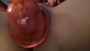 Fat teenie pussy all pumped up and swollen just for you, click my profile and watch me fuck it with all my toys
