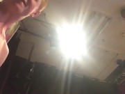 Porn star Wade Hicks cam show cum