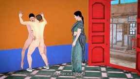 Brother-in-law helped his widow sister-in-law by fucking her