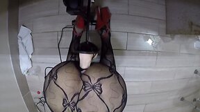 Asian crossdresser hammered by f-machine
