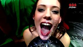 GGG - BUKKAKE COMPILATION - SPERM ADDICTED SLUTS