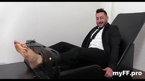 Coarse foot fetish homosexual romance