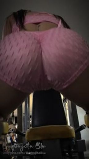 Fit Babe Taste my Protein after Workout / Latin Amateur Slut