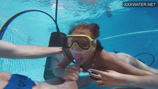 Polina Rucheyok gets fucked hard in her mouth underwater