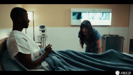 Nurse BBC Facefucked - Time Stop Interracial Freeze Porn