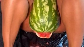 Absolute Legs #65 Watermelon squeezing 4K