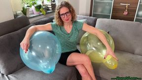 kissing licking and pop with wooden stick seven Perlatex 18