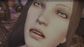 Dragon Age Origins modded new scenes with Leliana, Morrigan, Warden, Demon of Lust, Queen