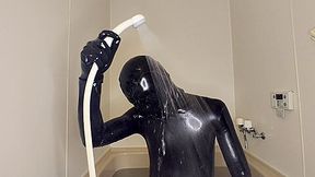 Im Going To Take A Shower Now In Rubber Suit