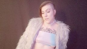 Horny Slut Fucks Cute Fantasy Dildo