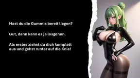 German Mistress Teaches Sadistic CBT with AI-Powered Jerk Off Instruction