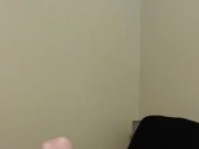 Watch the reactions and orgasms from first time playing with buttplug!