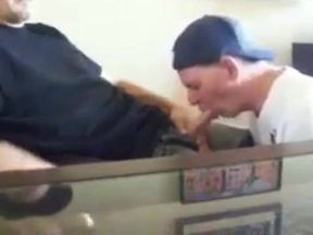 Sucking and Swallowing My Buddy's Load
