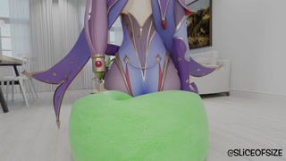 Mona's Short Growth [Giantess Growth]