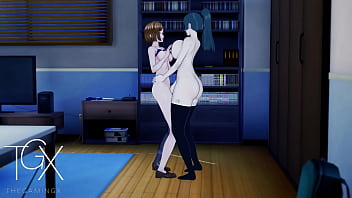 Anime Gaming Nobara and Maki Sex Lesbian Jujutsu Hentai Yuri