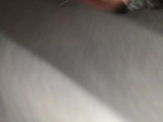 Teen Chastity Leaks and Desperately Struggles to Cum
