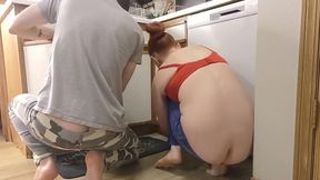 Couples Buttcracks Exposed Replacing Cabinet Bumpers