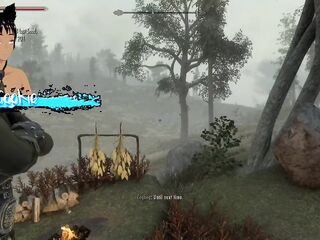 Skyrim B and L mod - Going on a quest from the companions and rencounter and screwing anybody along the way