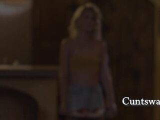 Lesbo step mamas convince their to be lesbos also - (Christie Stevens, Jessie Saint)
