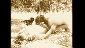 On the Grass Burning Foliage