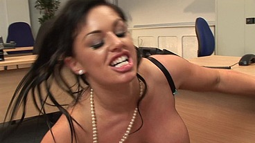 Big Tit Kerry Louise Sucks And Fucks Old Guy At Work