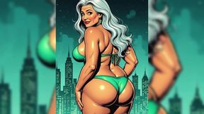 Ai Animation Strong Granny Teasing