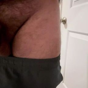 A very hairy penis