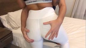 CHEGUEI SUADA DA ACADEMIA E MEU NAMORADO ME DEU UM BANHO DE PORRA - COMPLETO NO RED - LUANA PRADO