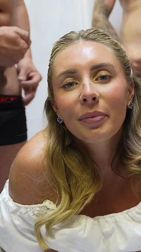 Bonnie Blue Cum Bukkake Shower