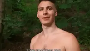 CzechHunter - Amateur Hunter reality fingering outdoors