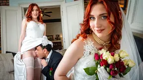 Engaged pair skips their wedding to record themselves fucking at home instead today