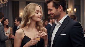 my wife went to the bathroom at the party... and never came back - ai generated