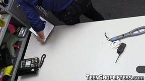 At first Ava Davis was reluctant but after some persuasion she started sucking that cock